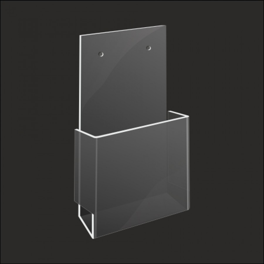 Wall Mounted Leaflet Holder